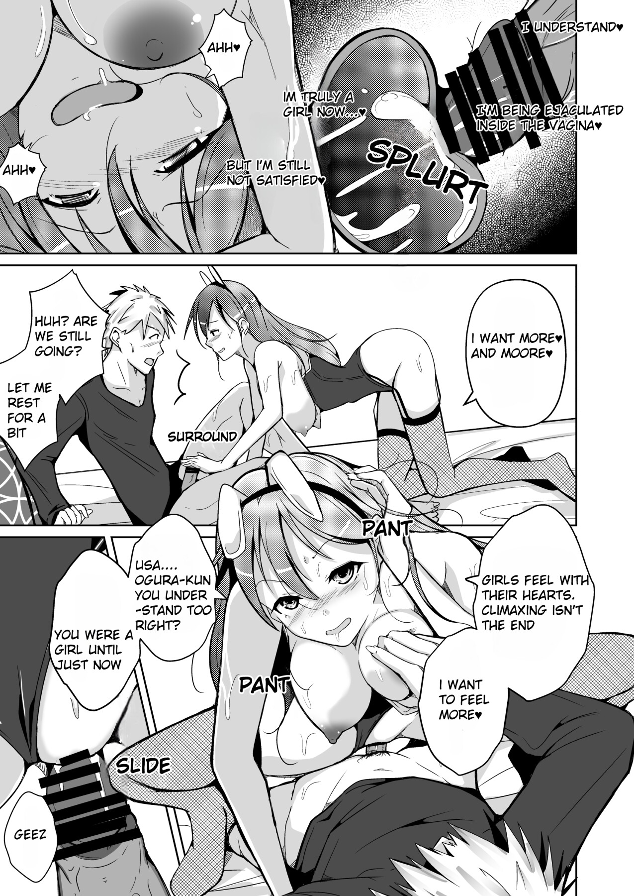 Hentai Manga Comic-Him and Her Captivated by the body of the opposite sex-Read-36